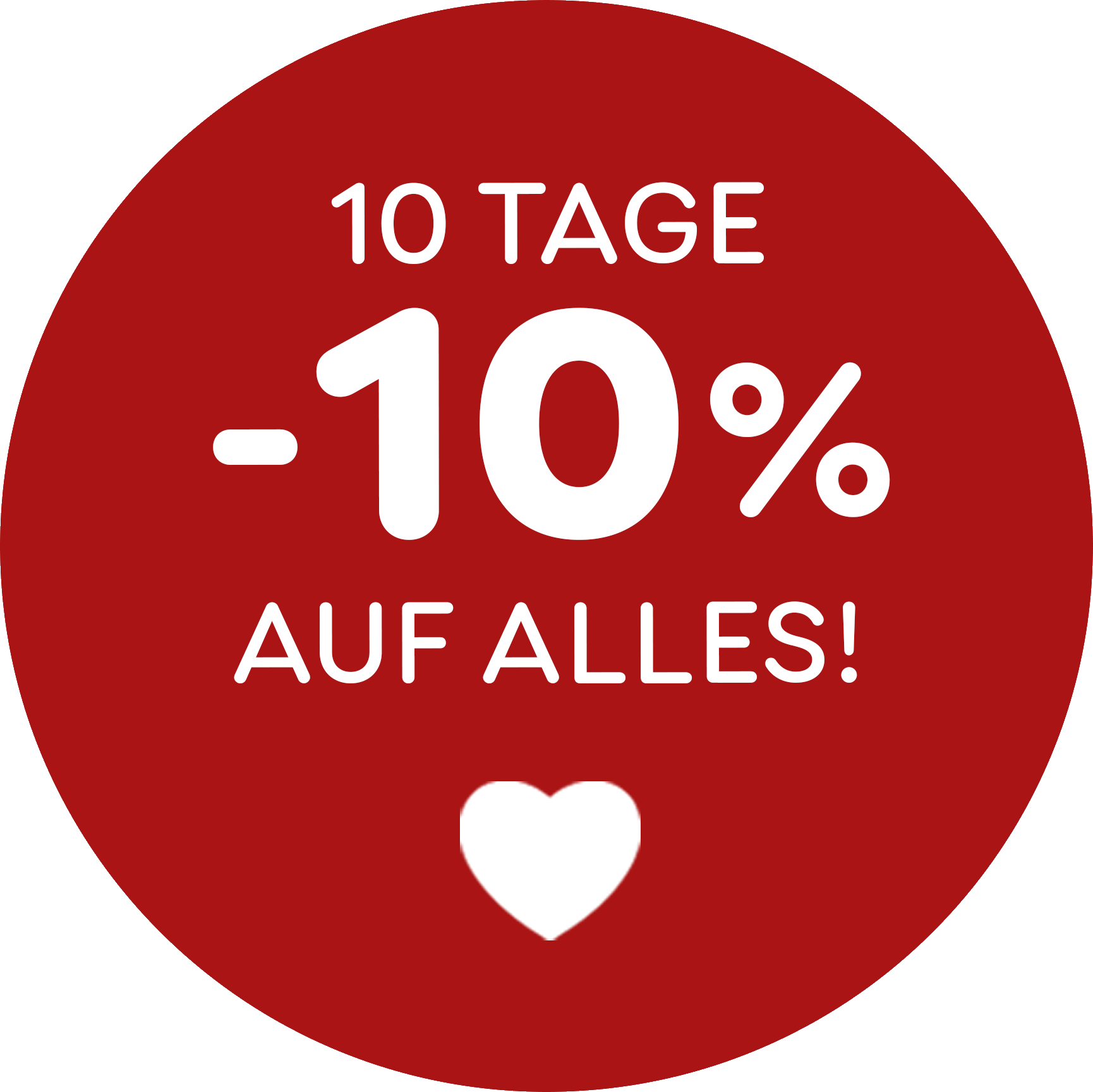 App Vorteil - 10 Tage minus 10 Prozent auf alles