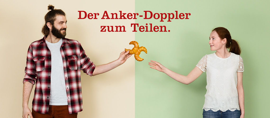 Der Anker-Doppler zum Teilen