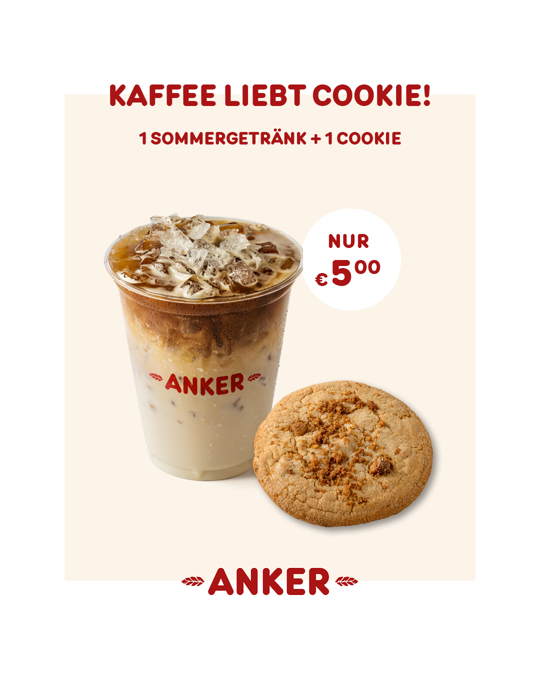 Kaffee liebt Cookie!