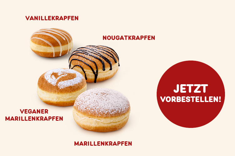 Jetzt Krapfen vorbestellen!